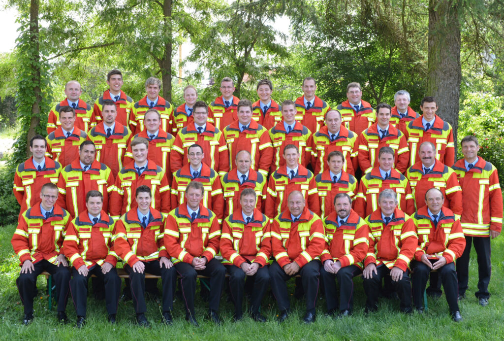 Mannschaft Feuerwehr Rißtissen