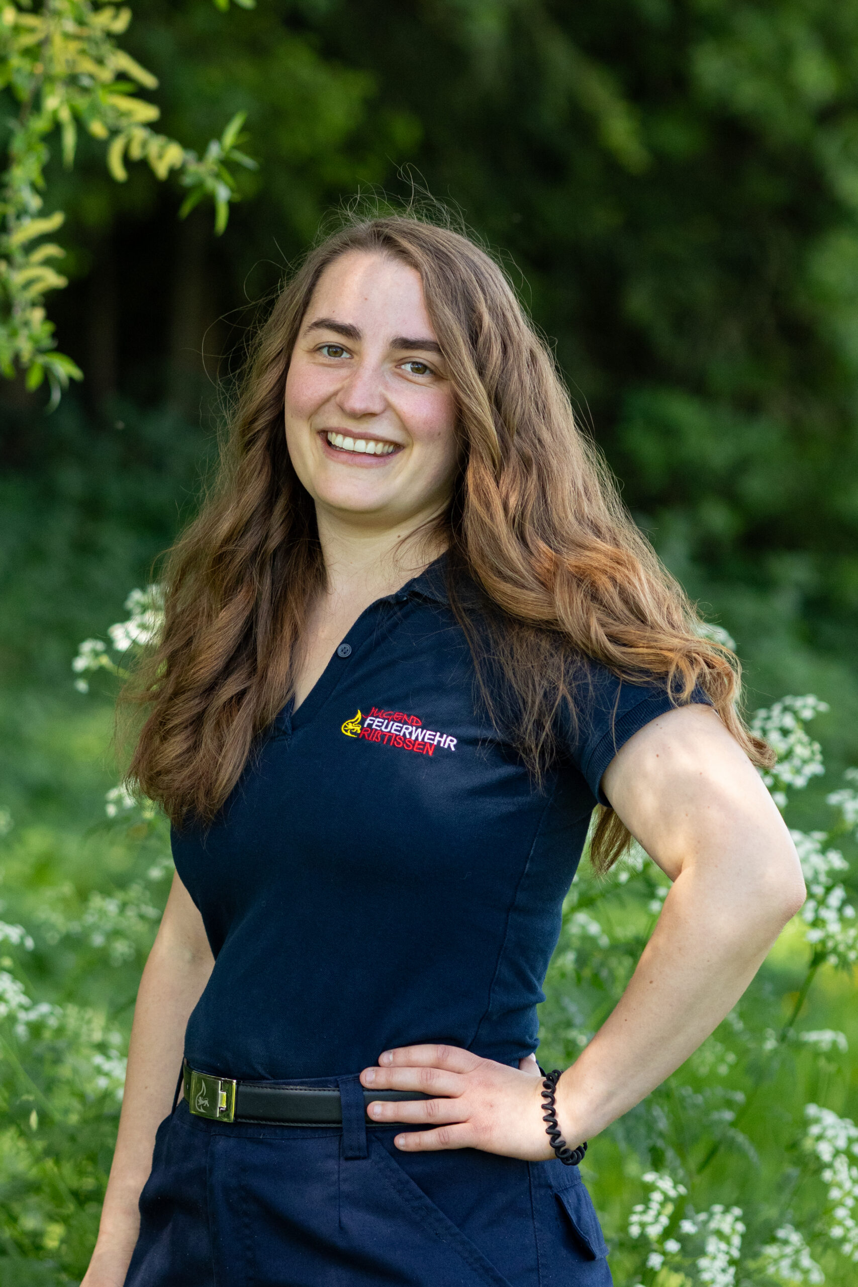 Anja Hartinger - Jugendleiterin der Jugendfeuerwehr Rißtissen