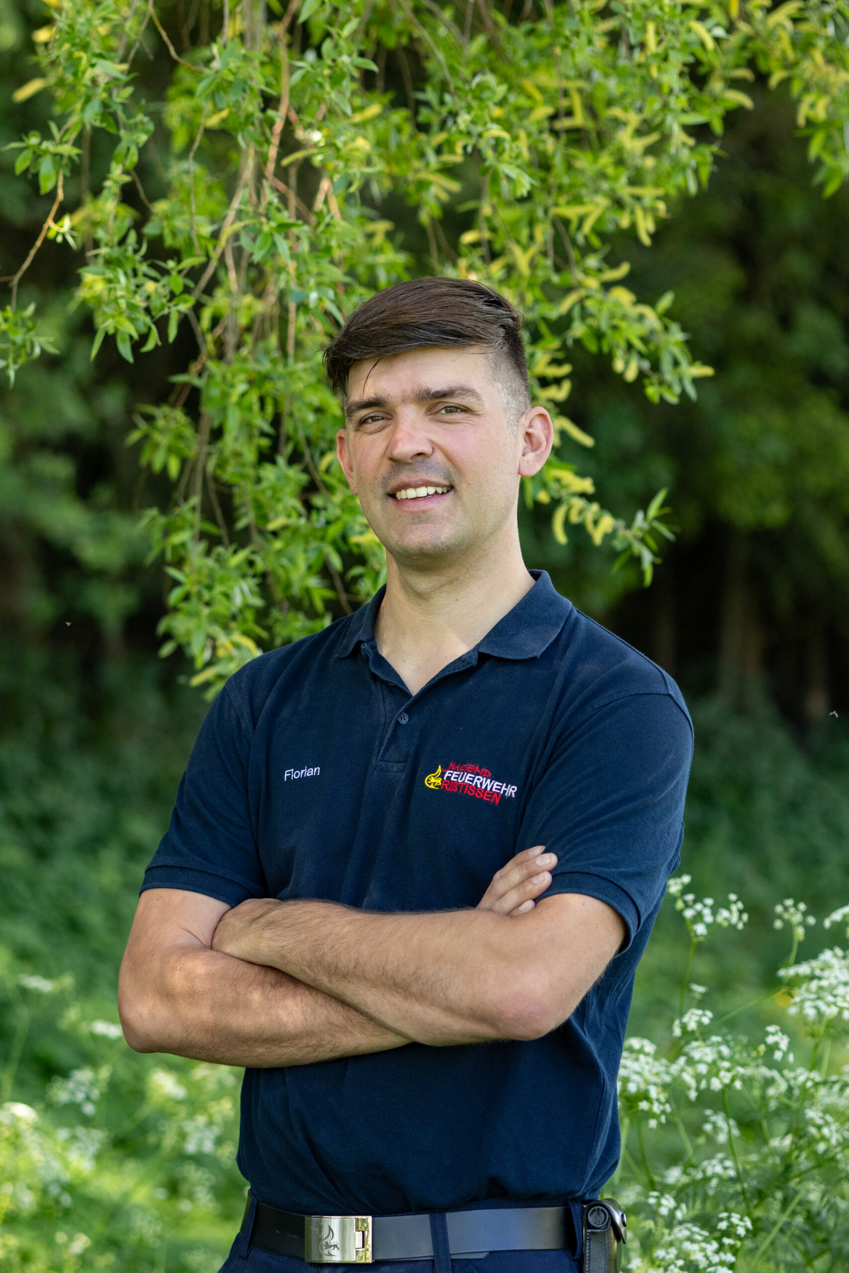 Florian Stückle - Jugendleiter der Jugendfeuerwehr Rißtissen