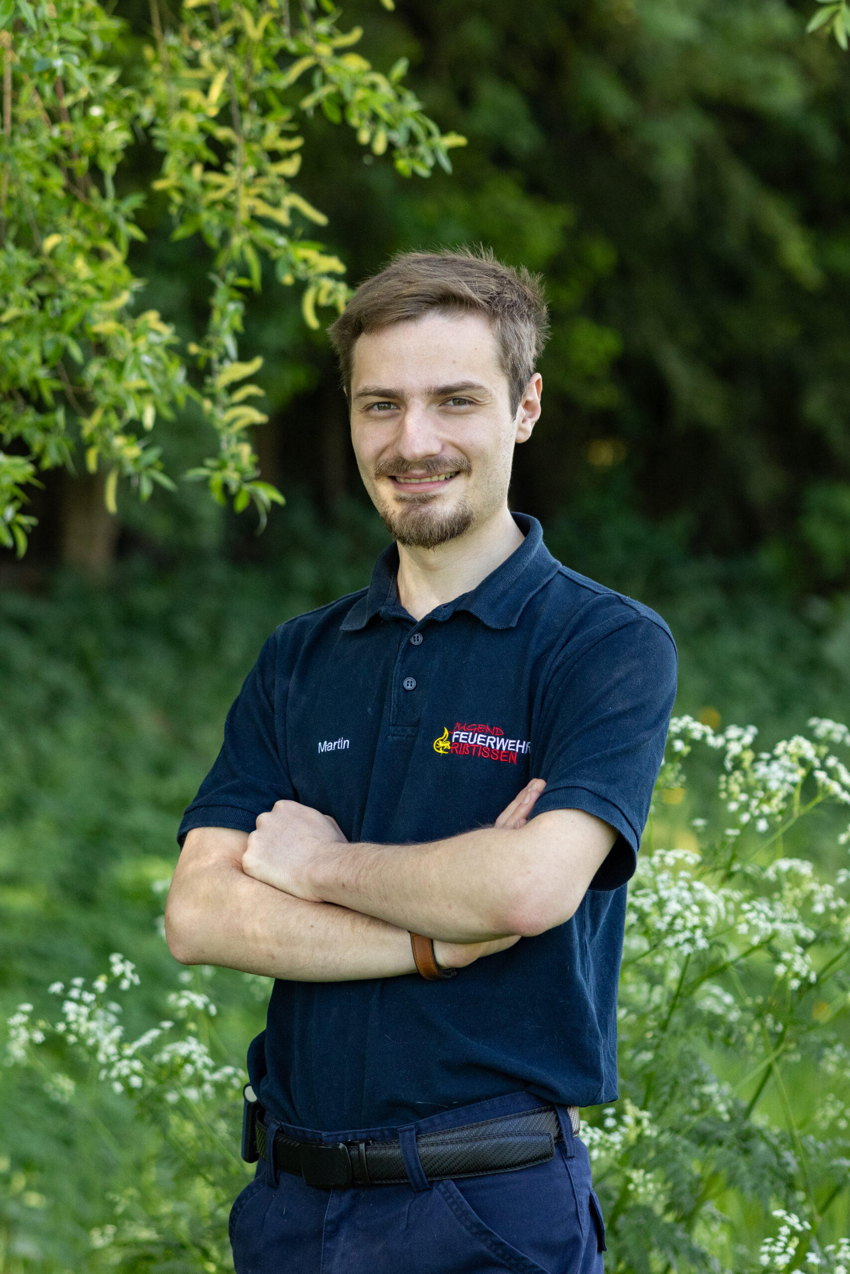 Martin Romer - Jugendleiter der Jugendfeuerwehr Rißtissen